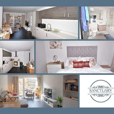 Gorgeous Spacious 2 Bed 2 Bath Apartment Leicester Kültér fotó